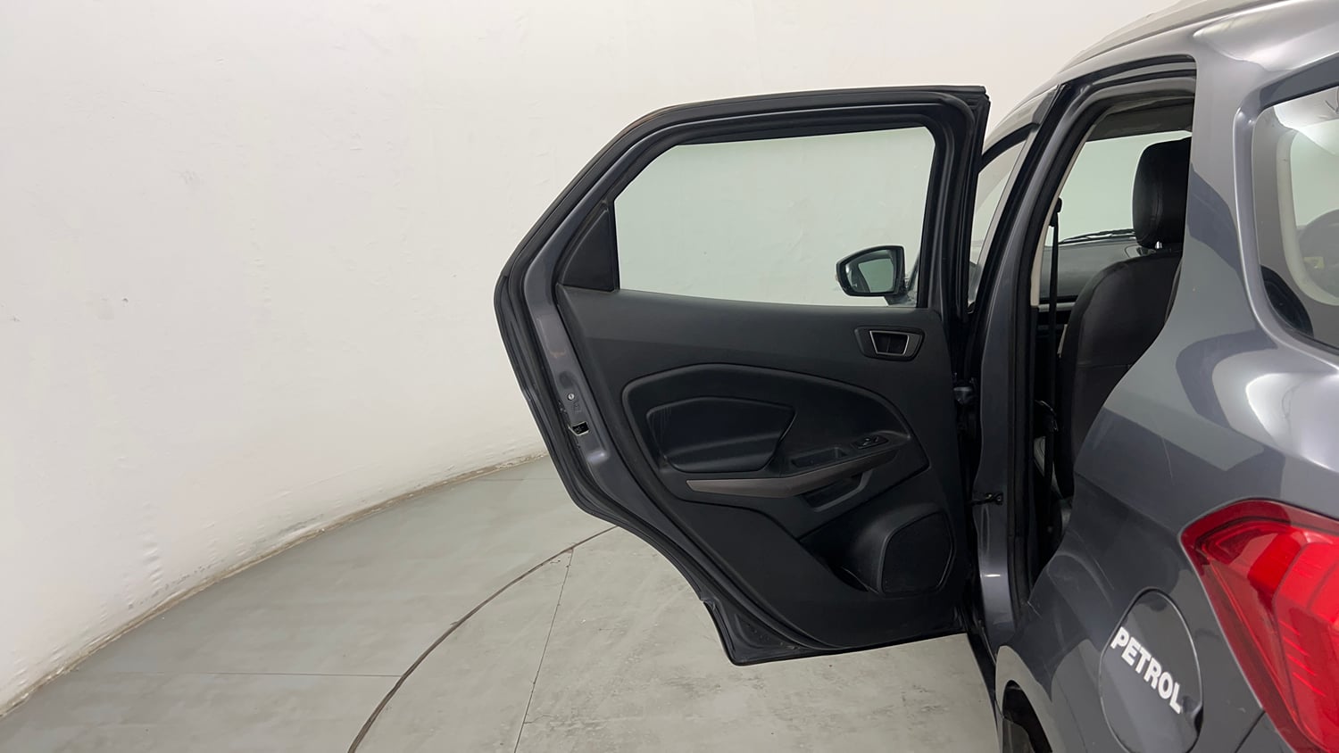 Used 2019 Ford EcoSport Titanium 1.5L Ti-VCT Petrol Manual interior LEFT REAR DOOR OPEN VIEW