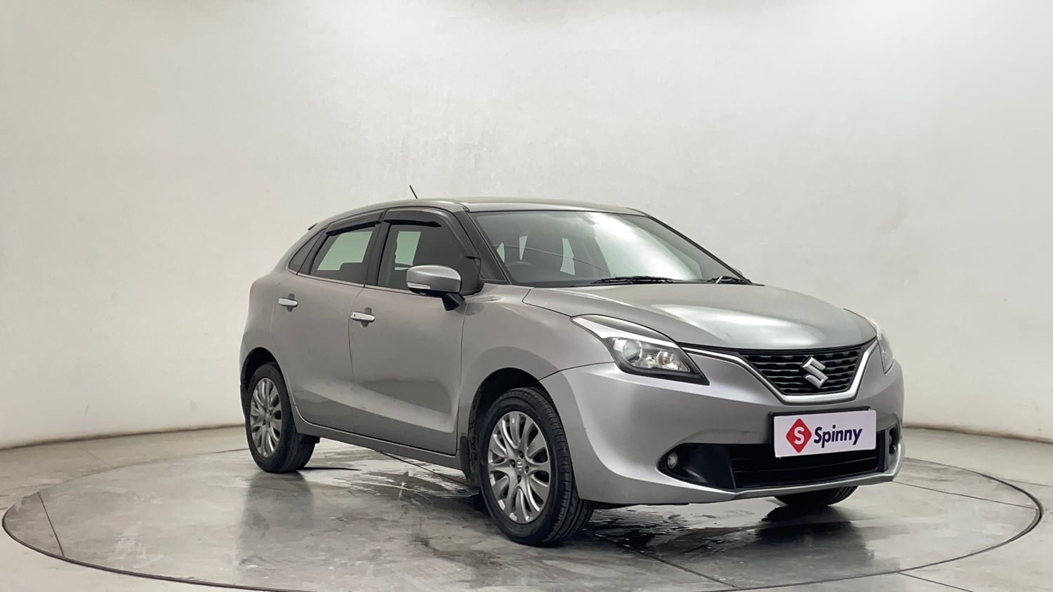 Used 2016 Maruti Suzuki Baleno Alpha 1.2 Petrol Manual exterior RIGHT FRONT CORNER VIEW