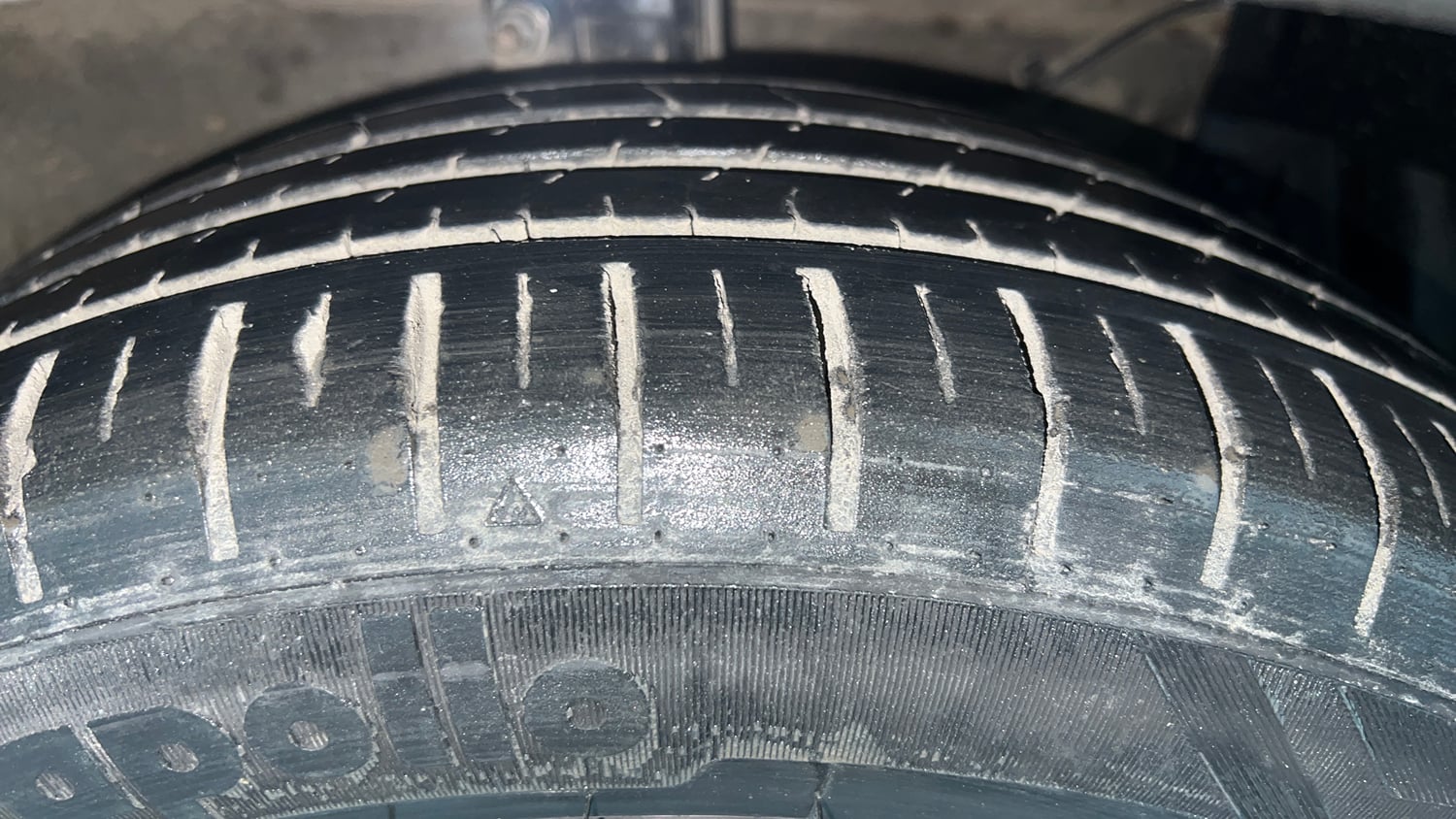 Used 2018 Maruti Suzuki Ciaz S 1.4 MT Petrol Manual tyres RIGHT FRONT TYRE TREAD VIEW