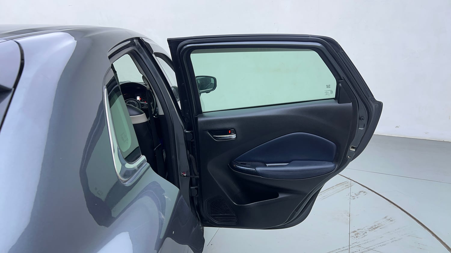 Used 2022 Maruti Suzuki Baleno Alpha AGS Petrol Automatic interior RIGHT REAR DOOR OPEN VIEW