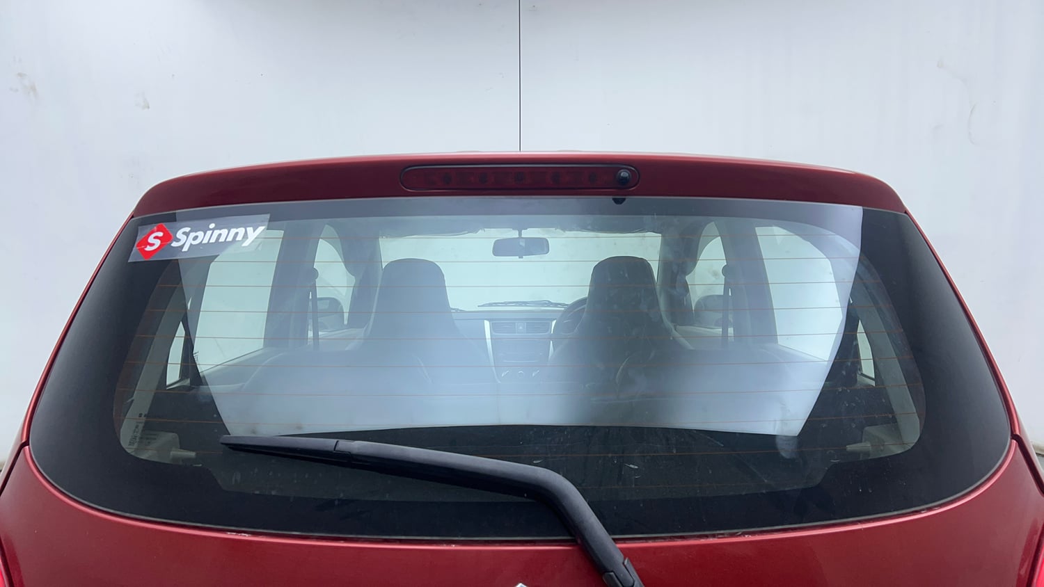 Used 2017 Maruti Suzuki Celerio ZXI (O) AMT Petrol Automatic exterior BACK WINDSHIELD VIEW