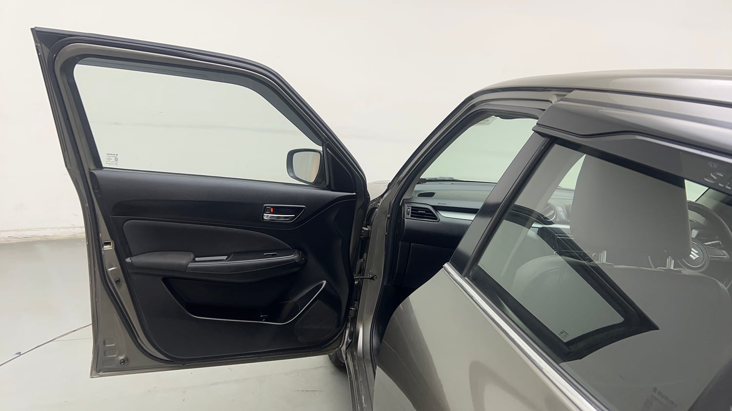 Used 2018 Maruti Suzuki Swift VXi Petrol Manual interior LEFT FRONT DOOR OPEN VIEW