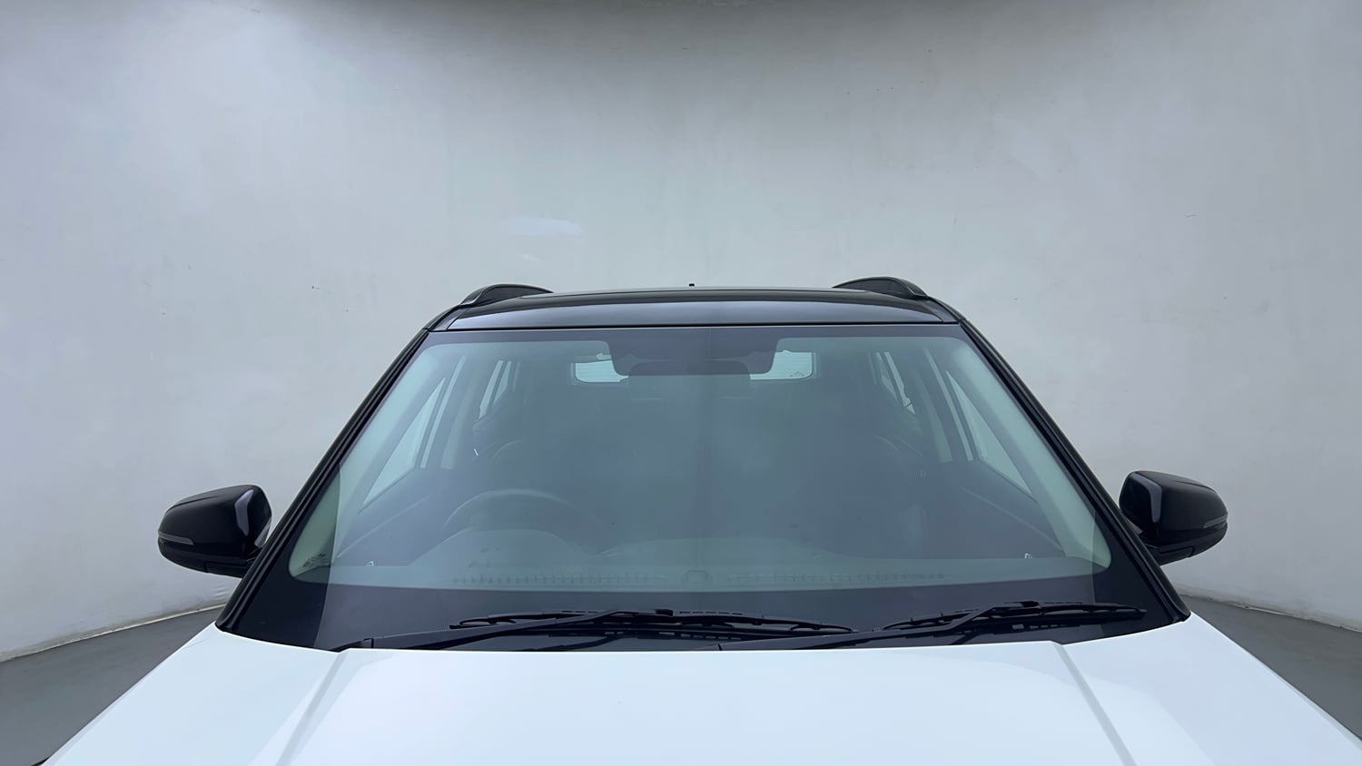 Used 2021 Hyundai Creta SX (O) 1.4 Turbo 7 DCT Petrol Automatic exterior FRONT WINDSHIELD VIEW