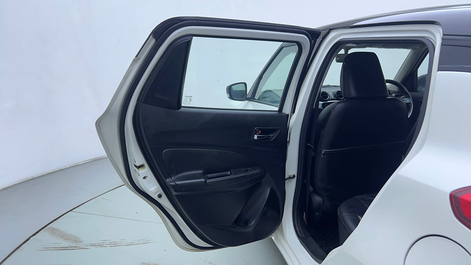 Used 2021 Maruti Suzuki Swift ZXi Plus Dual Tone Petrol Manual interior LEFT REAR DOOR OPEN VIEW
