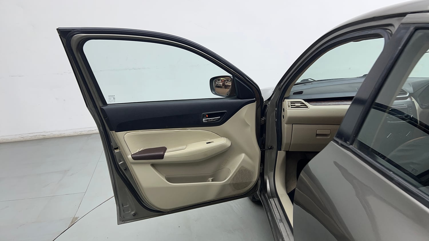 Used 2017 Maruti Suzuki Dzire VXi Petrol Manual interior LEFT FRONT DOOR OPEN VIEW
