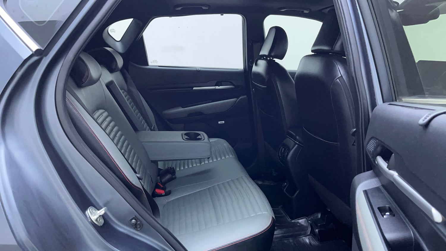 Used 2022 Kia Sonet X Line 1.0 DCT Petrol Automatic interior RIGHT SIDE REAR DOOR CABIN VIEW