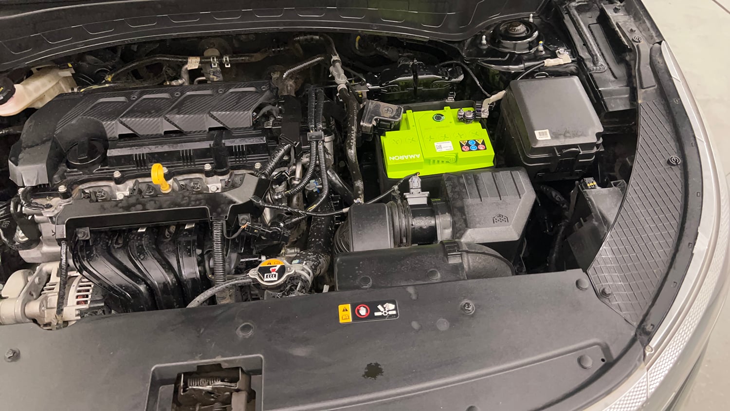 Used 2022 Kia Seltos HTX 1.5 Petrol Manual engine ENGINE LEFT SIDE VIEW