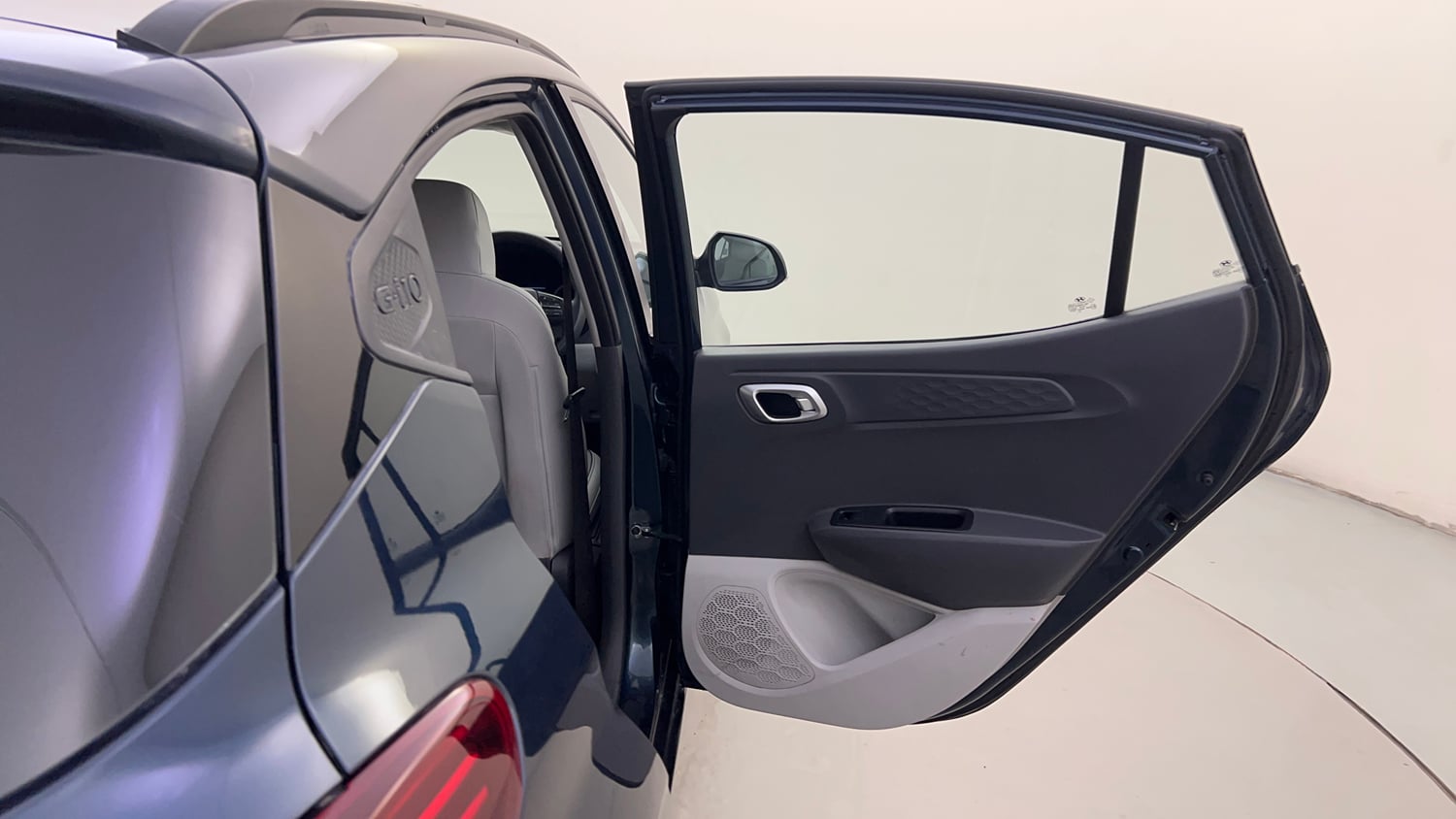 Used 2023 Hyundai Grand i10 Nios Sportz 1.2 Kappa VTVT Petrol Manual interior RIGHT REAR DOOR OPEN VIEW