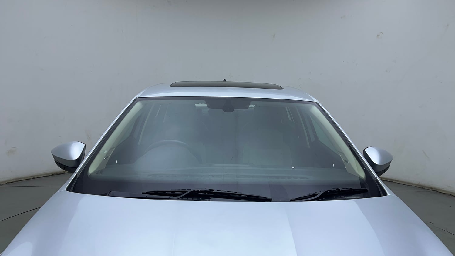 Used 2022 Skoda Slavia Style 1.0L TSI AT Petrol Automatic exterior FRONT WINDSHIELD VIEW