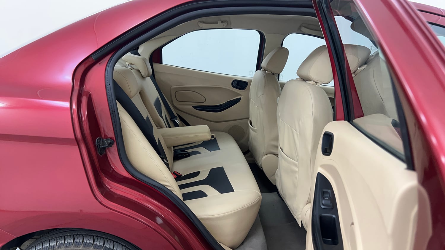 Used 2017 Ford Figo Aspire Trend 1.2 Ti-VCT Petrol Manual interior RIGHT SIDE REAR DOOR CABIN VIEW