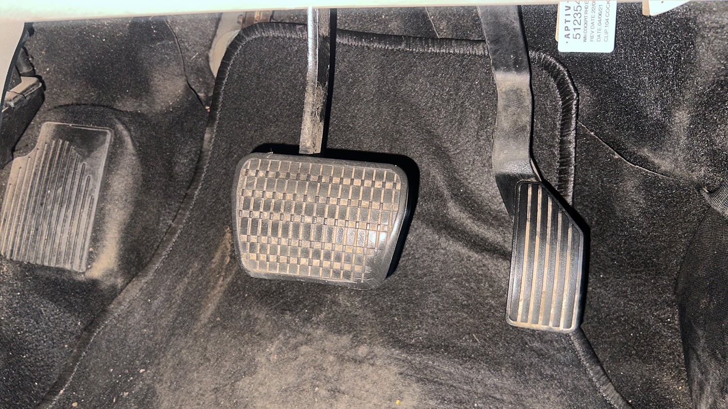 Used 2021 Tata Nexon EV XZ Plus Electric Automatic interior PEDALS VIEW