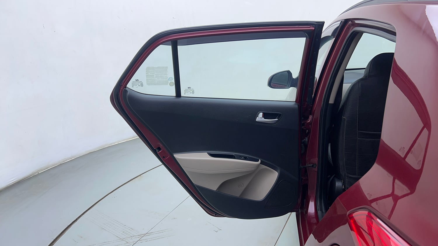 Used 2016 Hyundai Grand i10 Asta AT 1.2 Kappa VTVT (O) Petrol Automatic interior LEFT REAR DOOR OPEN VIEW