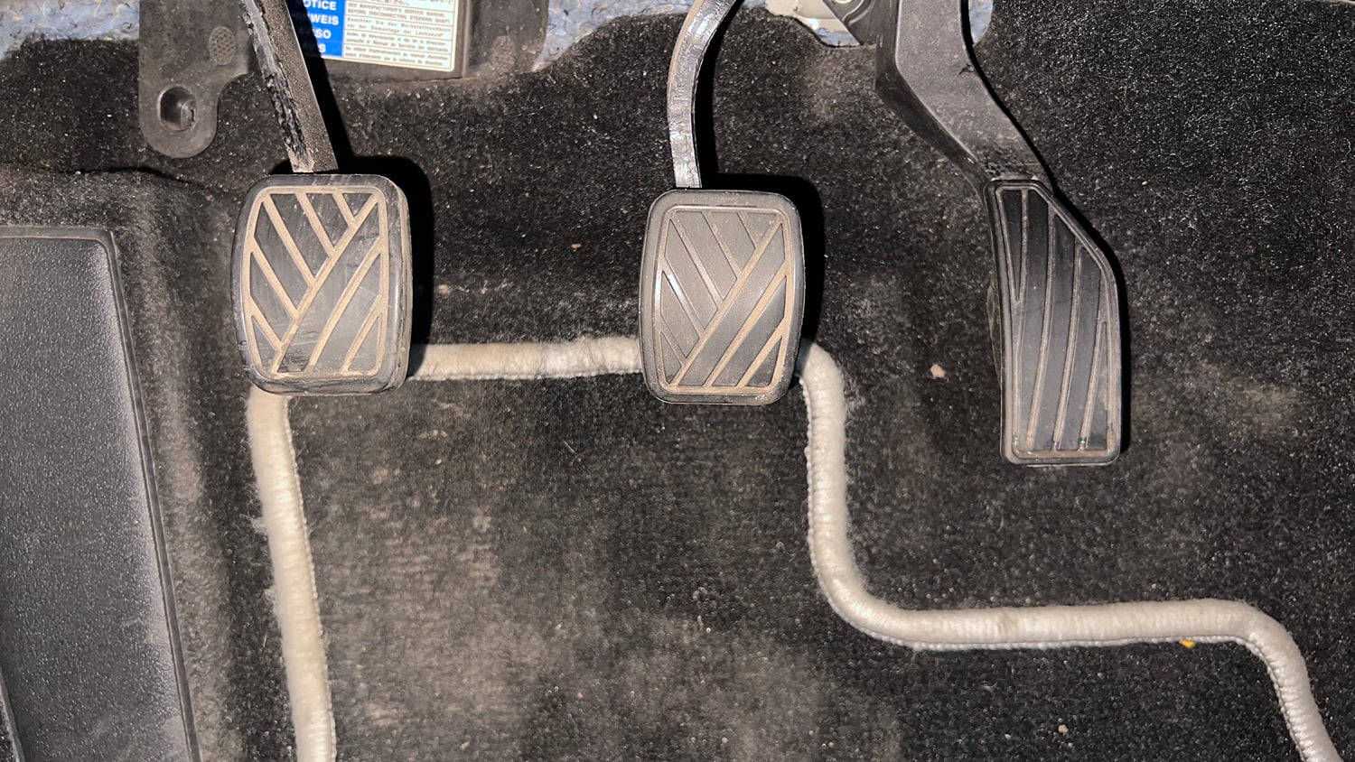 Used 2021 Toyota Urban Cruiser High Grade MT Petrol Manual interior PEDALS VIEW