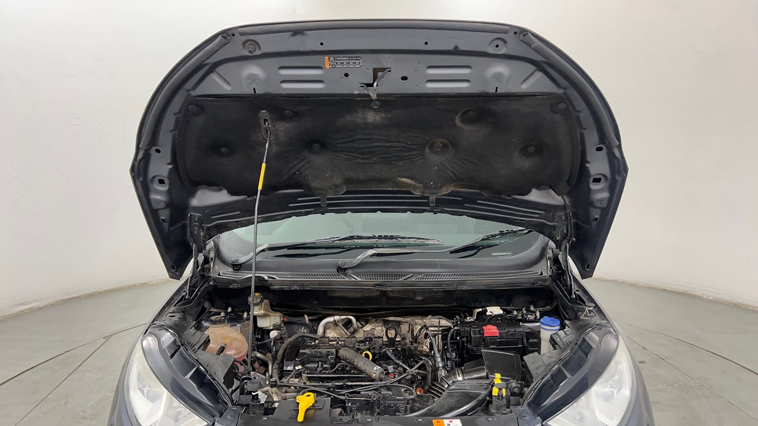 Used 2019 Ford EcoSport Titanium 1.5L Ti-VCT Petrol Manual engine ENGINE & BONNET OPEN FRONT VIEW