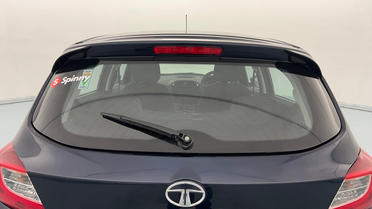Used 2022 Tata Tiago XZ Petrol Manual exterior BACK WINDSHIELD VIEW