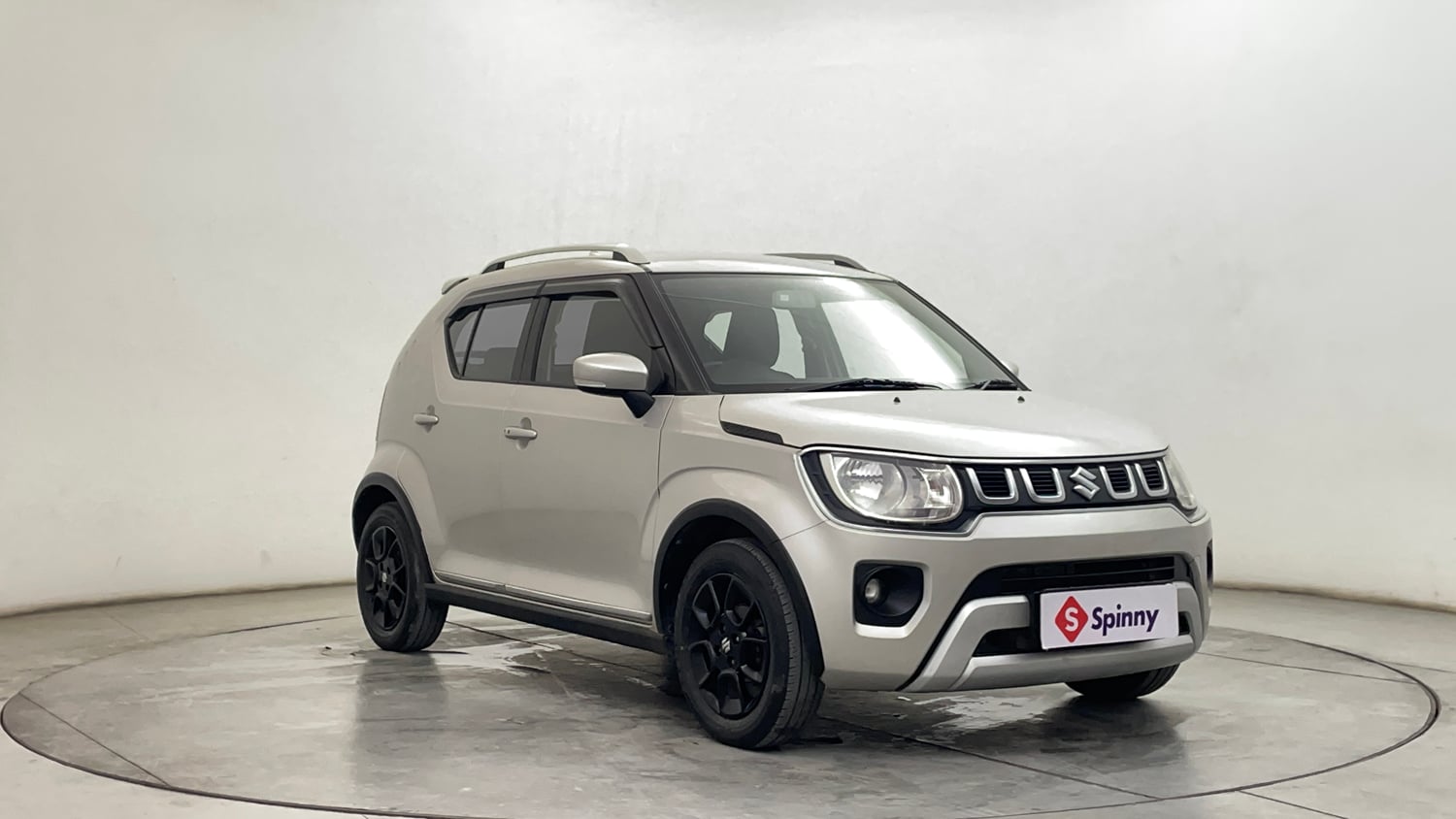 Used 2022 Maruti Suzuki Ignis Zeta 1.2 MT Petrol Manual exterior RIGHT FRONT CORNER VIEW