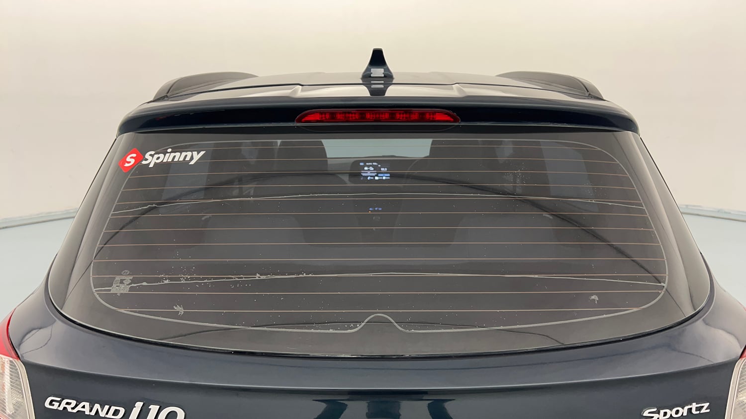 Used 2021 Hyundai Grand i10 Nios Sportz 1.2 Kappa VTVT Petrol Manual exterior BACK WINDSHIELD VIEW
