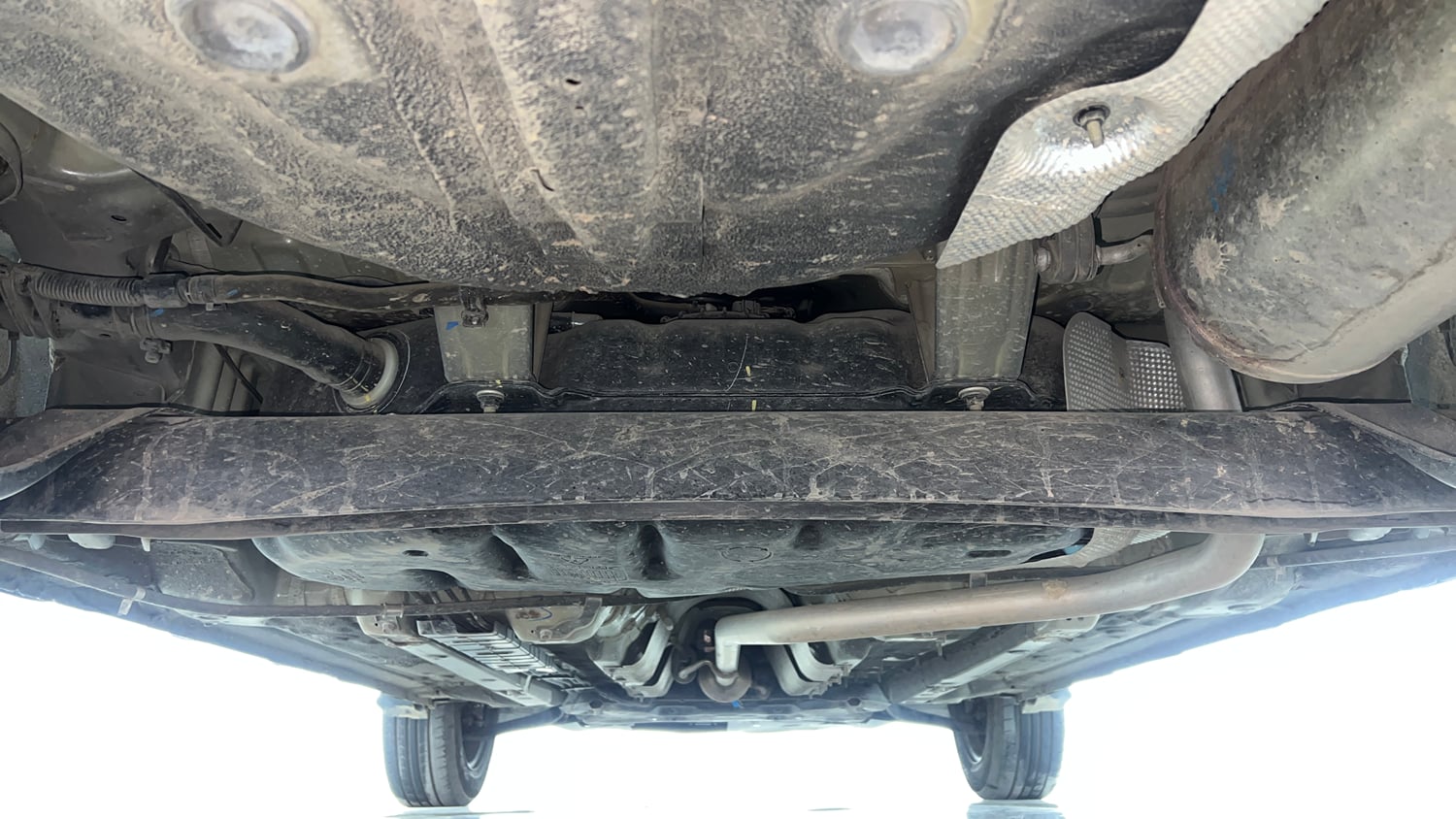 Used 2024 Hyundai Venue E 1.2 Petrol Petrol Manual extra REAR UNDERBODY VIEW (TAKEN FROM REAR)