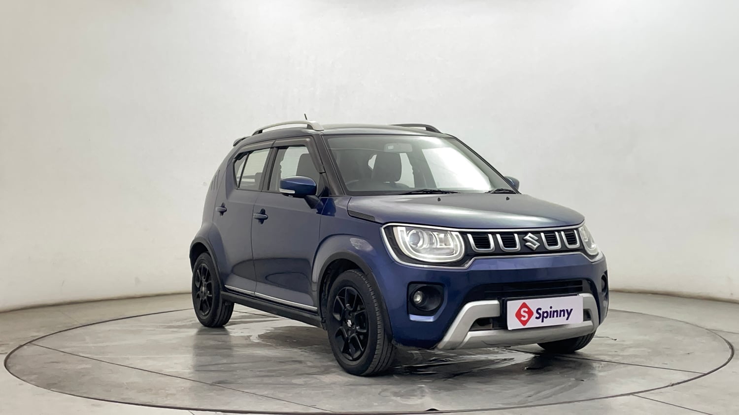 Used 2020 Maruti Suzuki Ignis Alpha 1.2 AMT Petrol Automatic exterior RIGHT FRONT CORNER VIEW