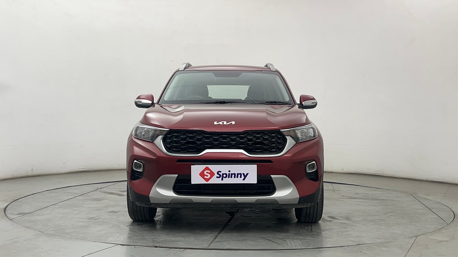 Used 2022 Kia Sonet HTK Plus 1.2 Petrol Manual exterior FRONT VIEW