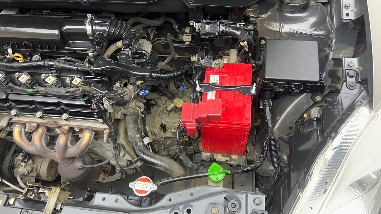 Used 2018 Maruti Suzuki Swift VXi Petrol Manual engine ENGINE LEFT SIDE VIEW