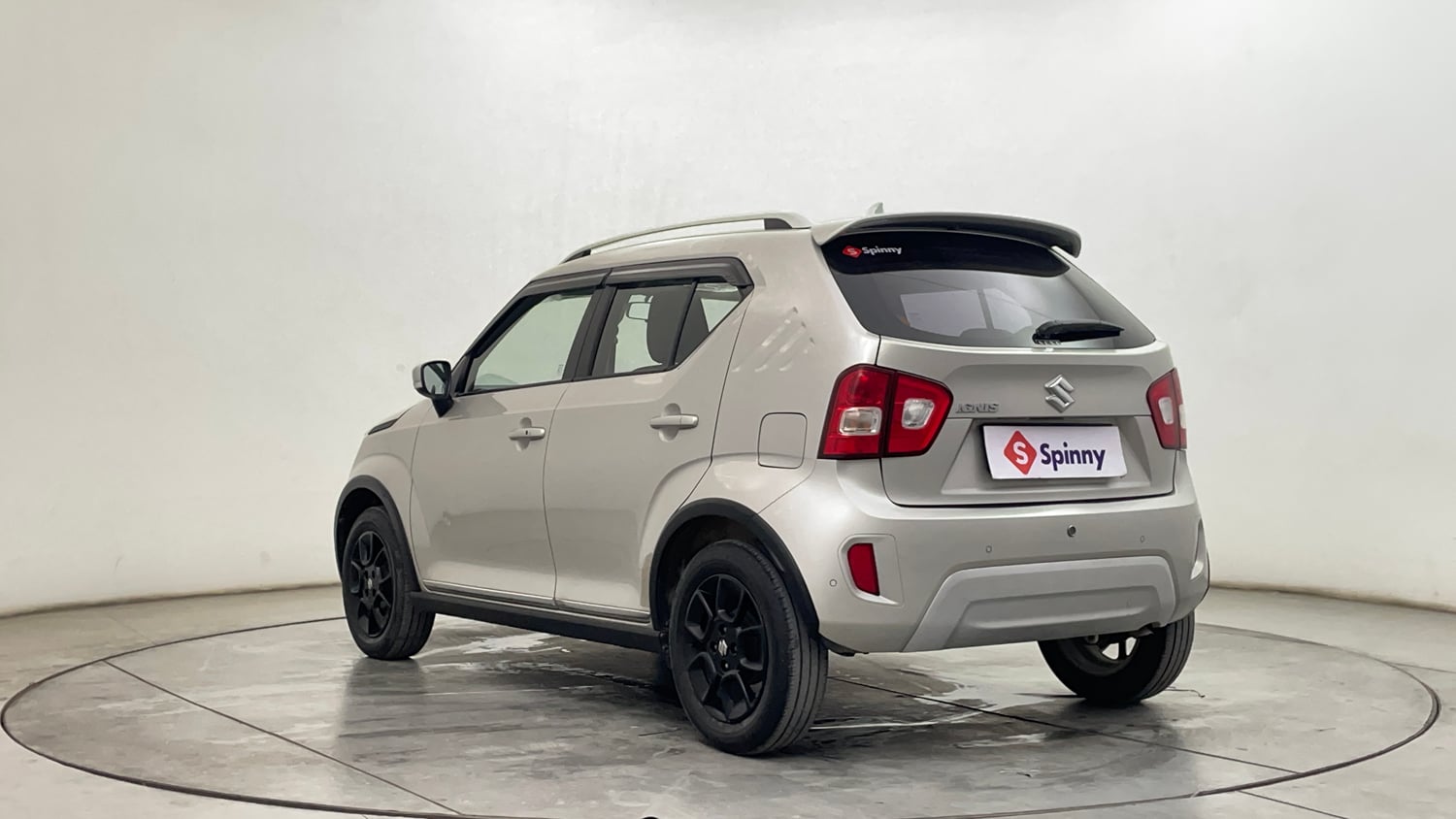 Used 2022 Maruti Suzuki Ignis Zeta 1.2 MT Petrol Manual exterior LEFT REAR CORNER VIEW