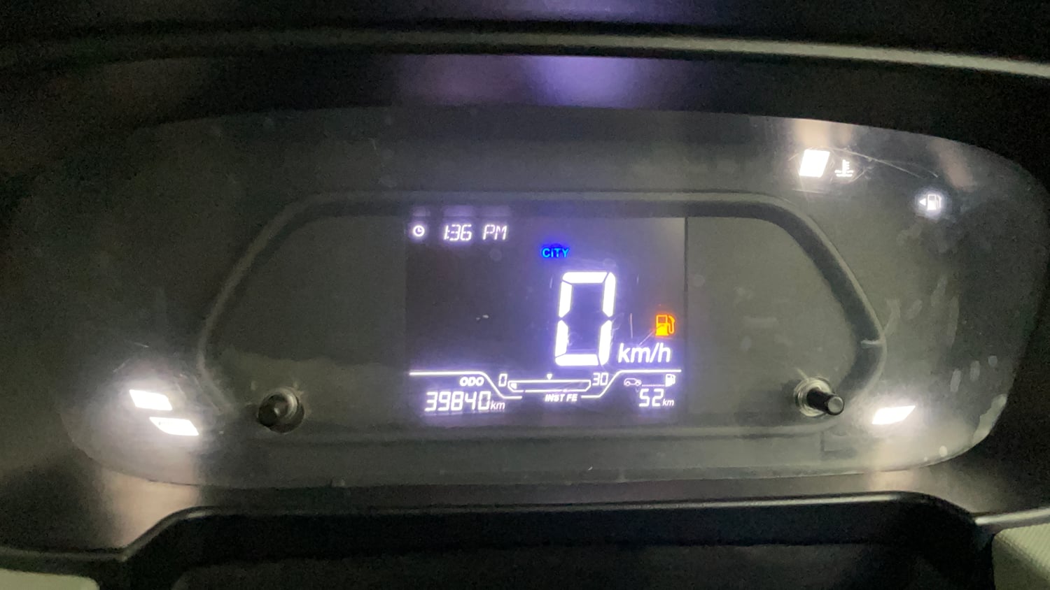 Used 2023 Tata Punch Adventure Rhythm Pack MT Petrol Manual interior CLUSTERMETER VIEW