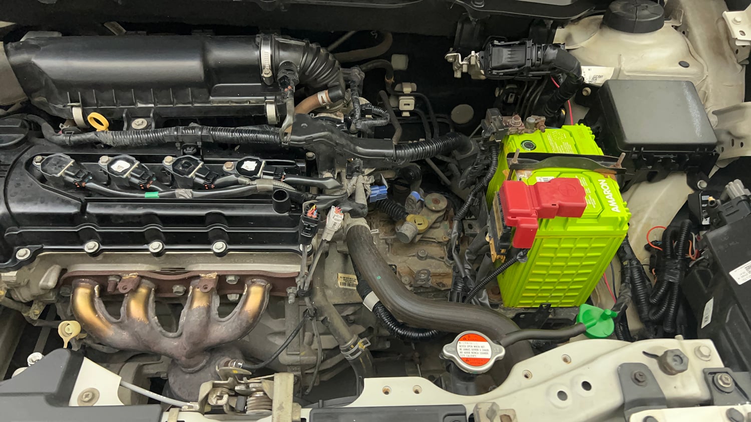 Used 2018 Maruti Suzuki Dzire VXi Petrol Manual engine ENGINE LEFT SIDE VIEW