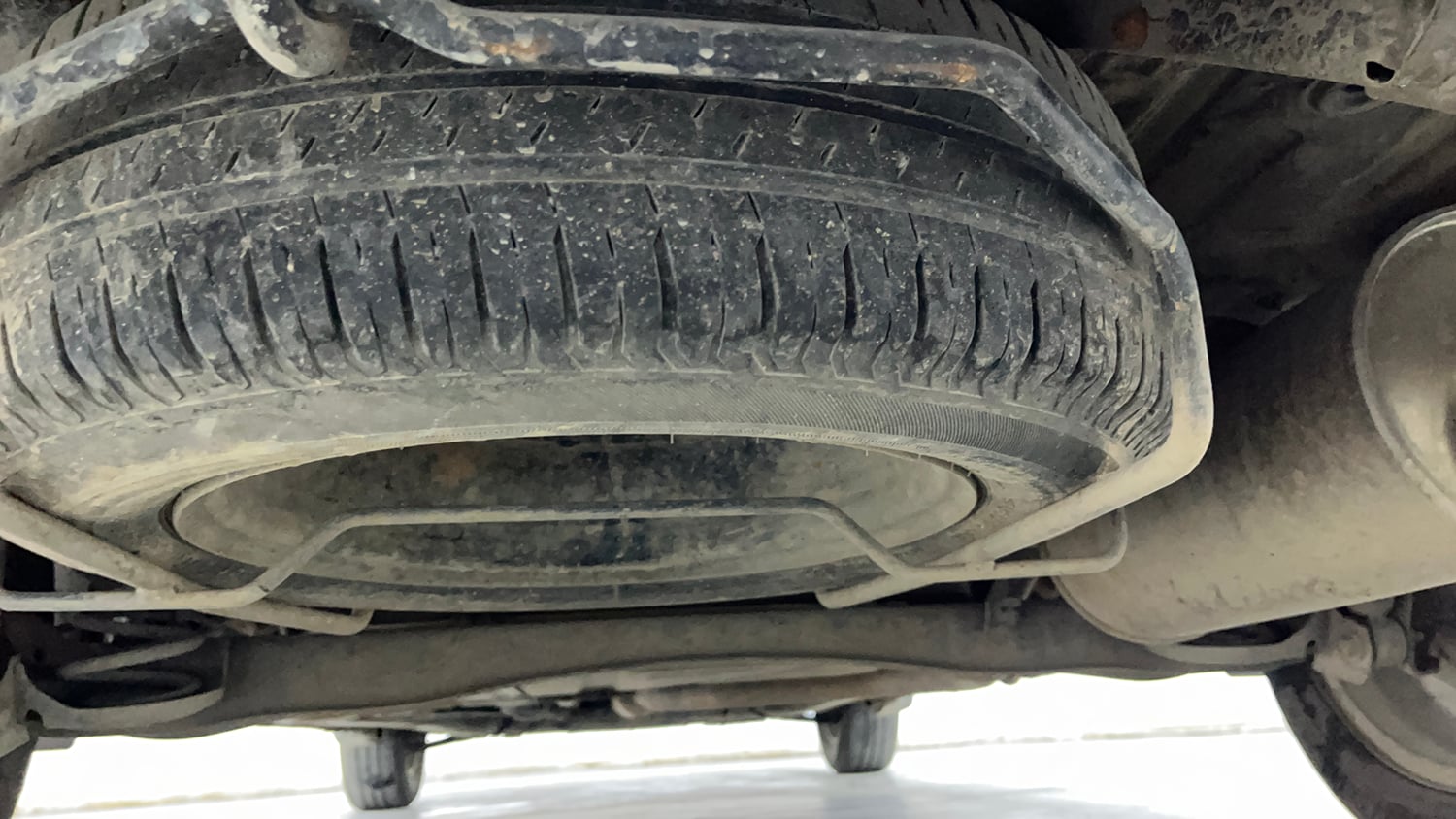 Used 2020 Maruti Suzuki New Ertiga ZXi AT Petrol Automatic tyres SPARE TYRE VIEW