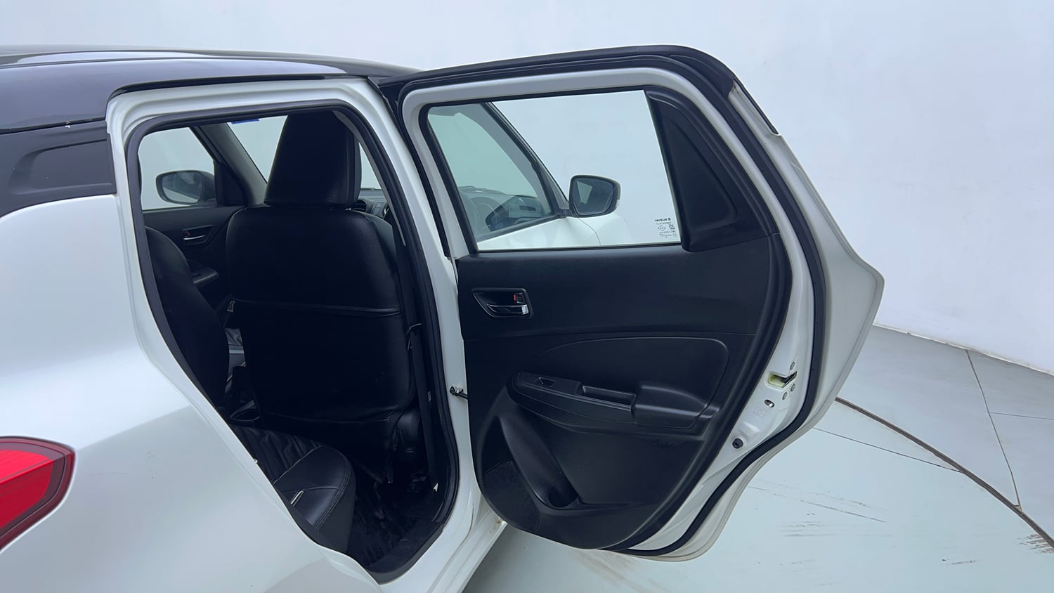 Used 2021 Maruti Suzuki Swift ZXi Plus Dual Tone Petrol Manual interior RIGHT REAR DOOR OPEN VIEW