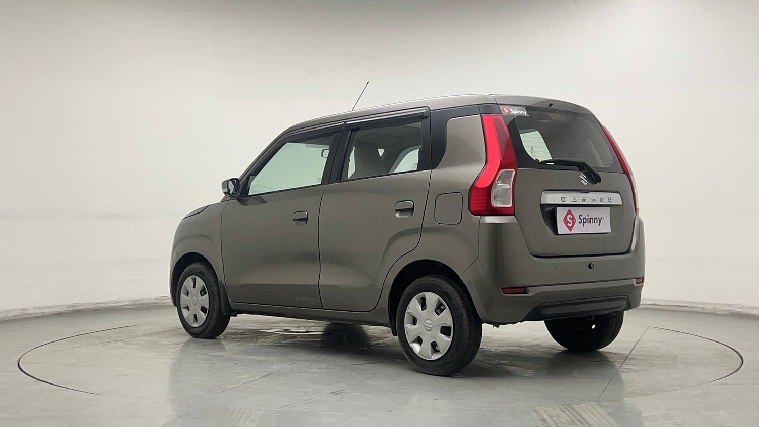 Used 2019 Maruti Suzuki Wagon R ZXi 1.2 AMT Petrol Automatic exterior LEFT REAR CORNER VIEW