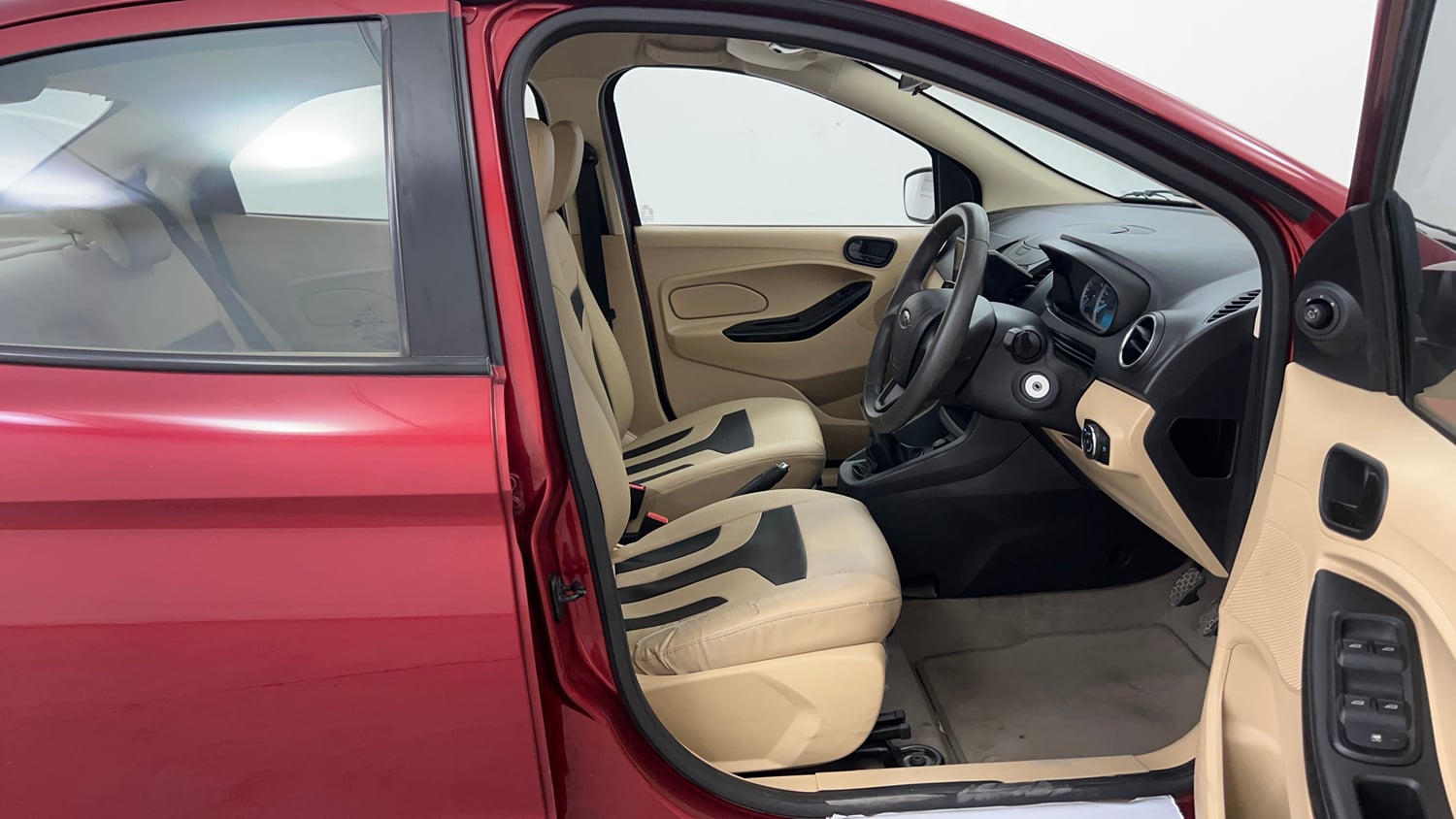 Used 2017 Ford Figo Aspire Trend 1.2 Ti-VCT Petrol Manual interior RIGHT SIDE FRONT DOOR CABIN VIEW