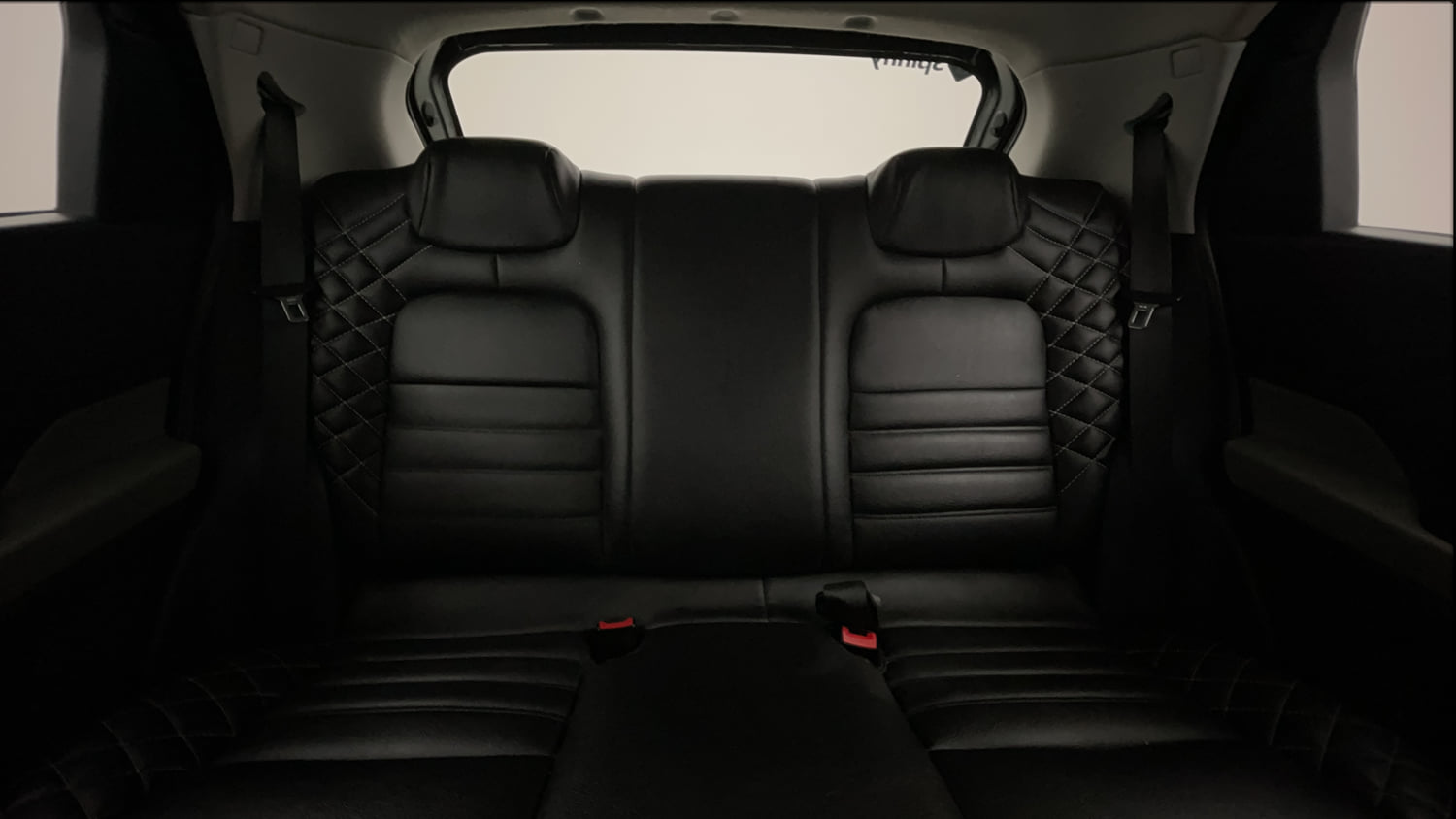 Used 2023 Tata Punch Adventure Rhythm Pack MT Petrol Manual interior REAR SEAT CONDITION VIEW