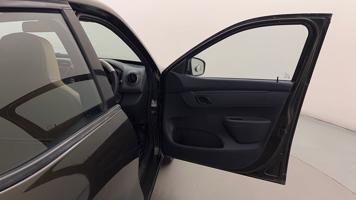 Used 2016 Renault Kwid 1.0 RXT AMT Petrol Automatic interior RIGHT FRONT DOOR OPEN VIEW