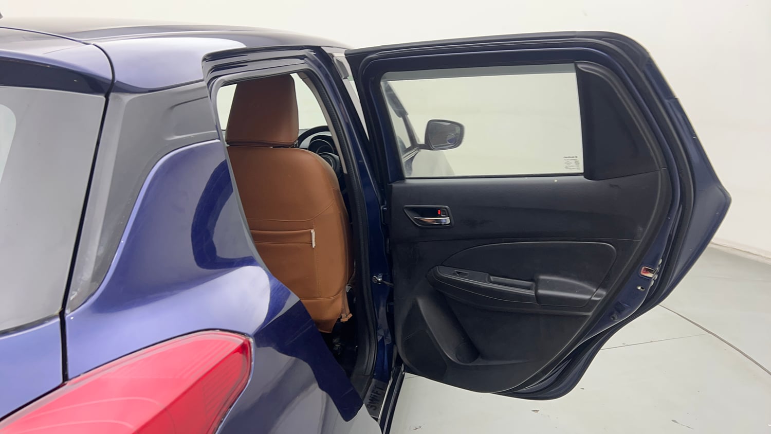 Used 2023 Maruti Suzuki Swift VXi Petrol Manual interior RIGHT REAR DOOR OPEN VIEW