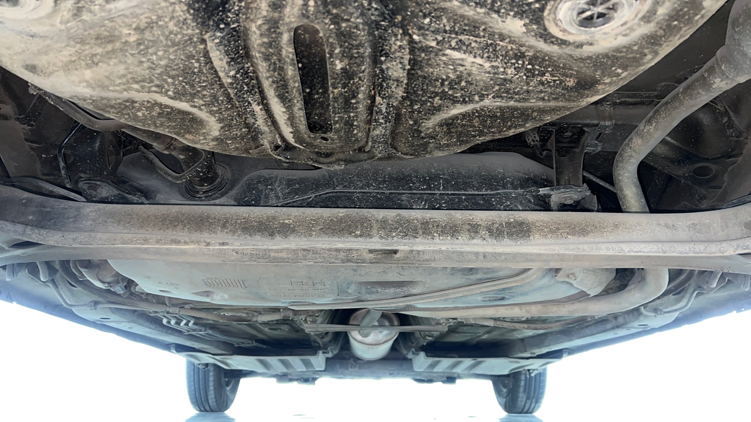 Used 2023 Maruti Suzuki Swift VXi Petrol Manual extra REAR UNDERBODY VIEW (TAKEN FROM REAR)
