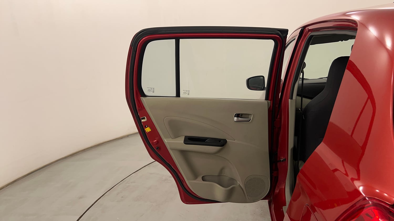 Used 2014 Maruti Suzuki Celerio VXi AMT Petrol Automatic interior LEFT REAR DOOR OPEN VIEW