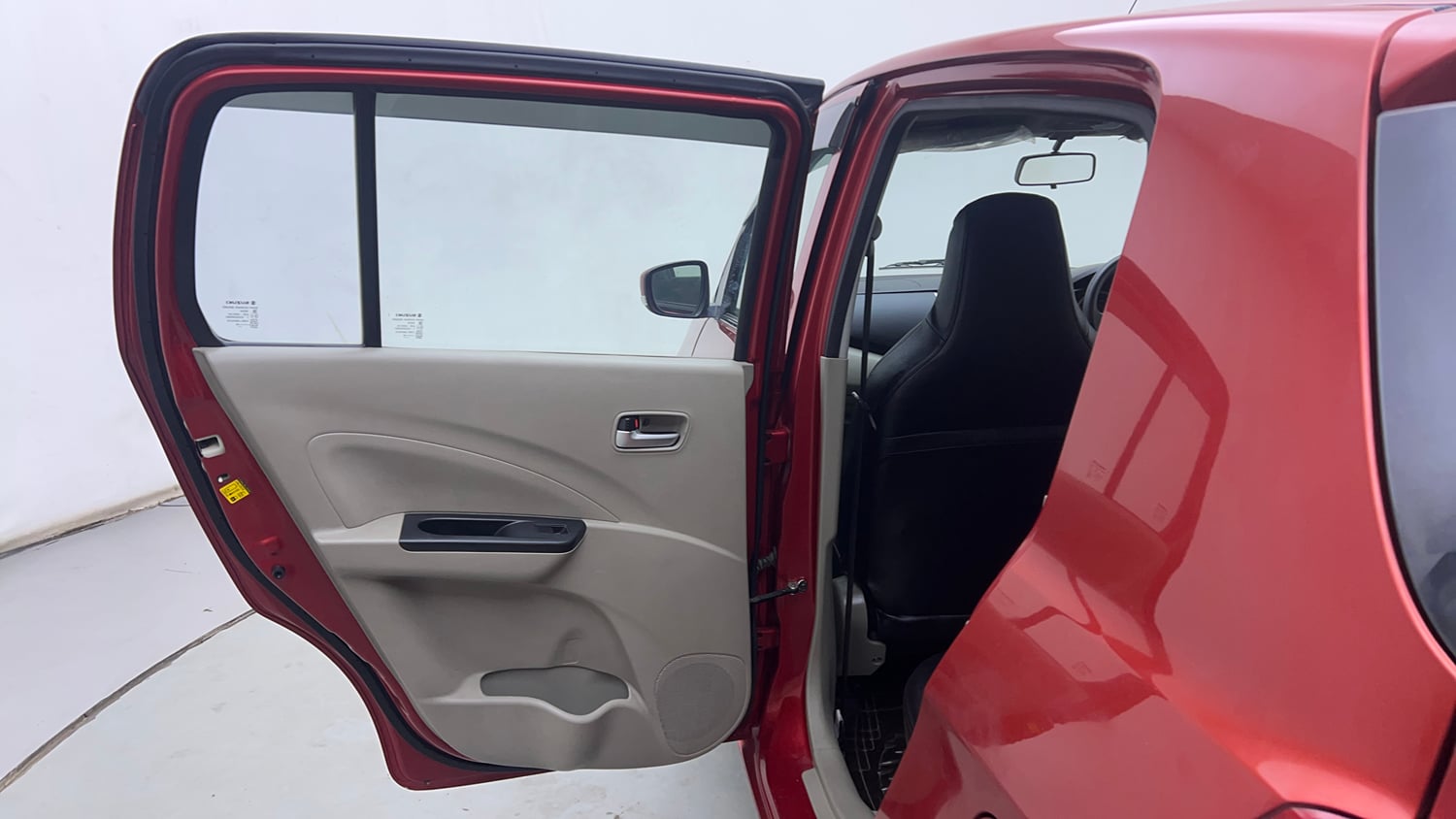 Used 2017 Maruti Suzuki Celerio ZXI (O) AMT Petrol Automatic interior LEFT REAR DOOR OPEN VIEW