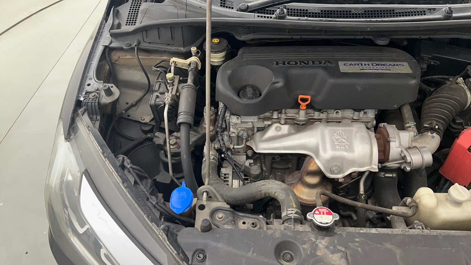 Used 2018 Honda City V Diesel Diesel Manual engine ENGINE RIGHT SIDE VIEW
