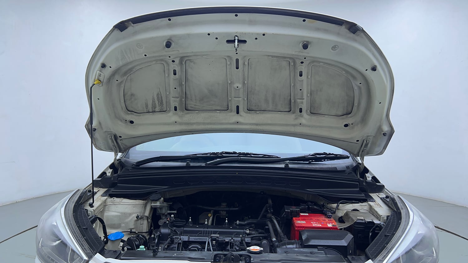 Used 2017 Hyundai Creta 1.6 SX Plus AT Petrol Petrol Automatic engine ENGINE & BONNET OPEN FRONT VIEW