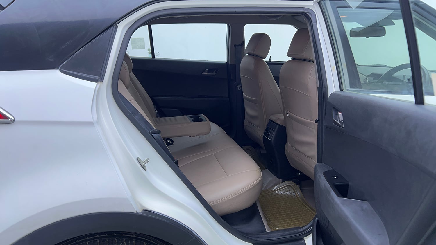 Used 2017 Hyundai Creta 1.6 SX Plus AT Petrol Petrol Automatic interior RIGHT SIDE REAR DOOR CABIN VIEW