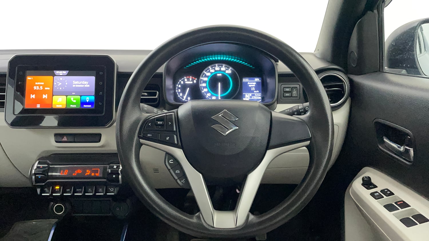 Used 2020 Maruti Suzuki Ignis Alpha 1.2 AMT Petrol Automatic interior STEERING VIEW