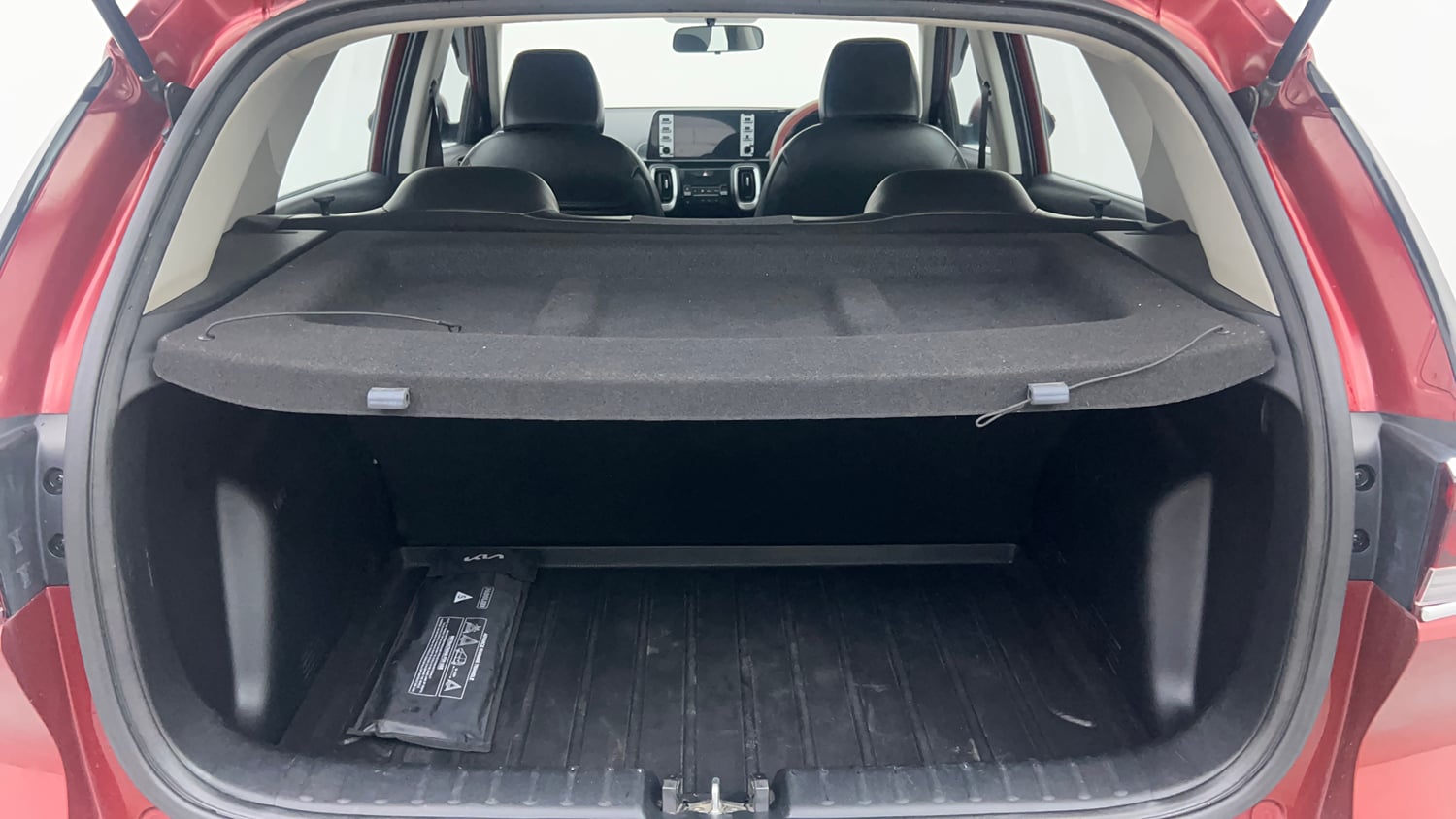 Used 2022 Kia Sonet HTK Plus 1.2 Petrol Manual interior DICKY INSIDE VIEW