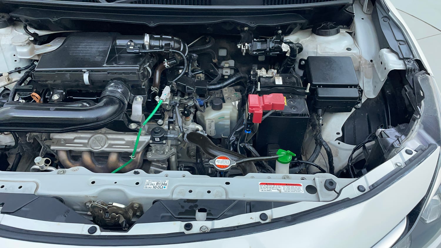 Used 2024 Maruti Suzuki Baleno Zeta AGS Petrol Automatic engine ENGINE LEFT SIDE VIEW