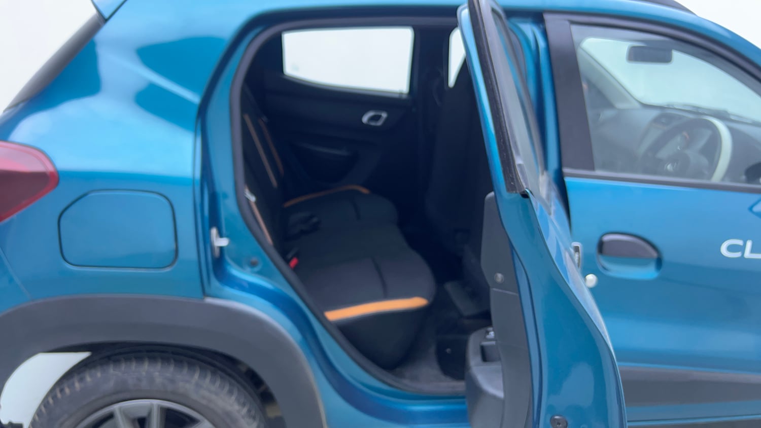 Used 2021 Renault Kwid CLIMBER 1.0 AMT Opt Petrol Automatic interior RIGHT SIDE REAR DOOR CABIN VIEW