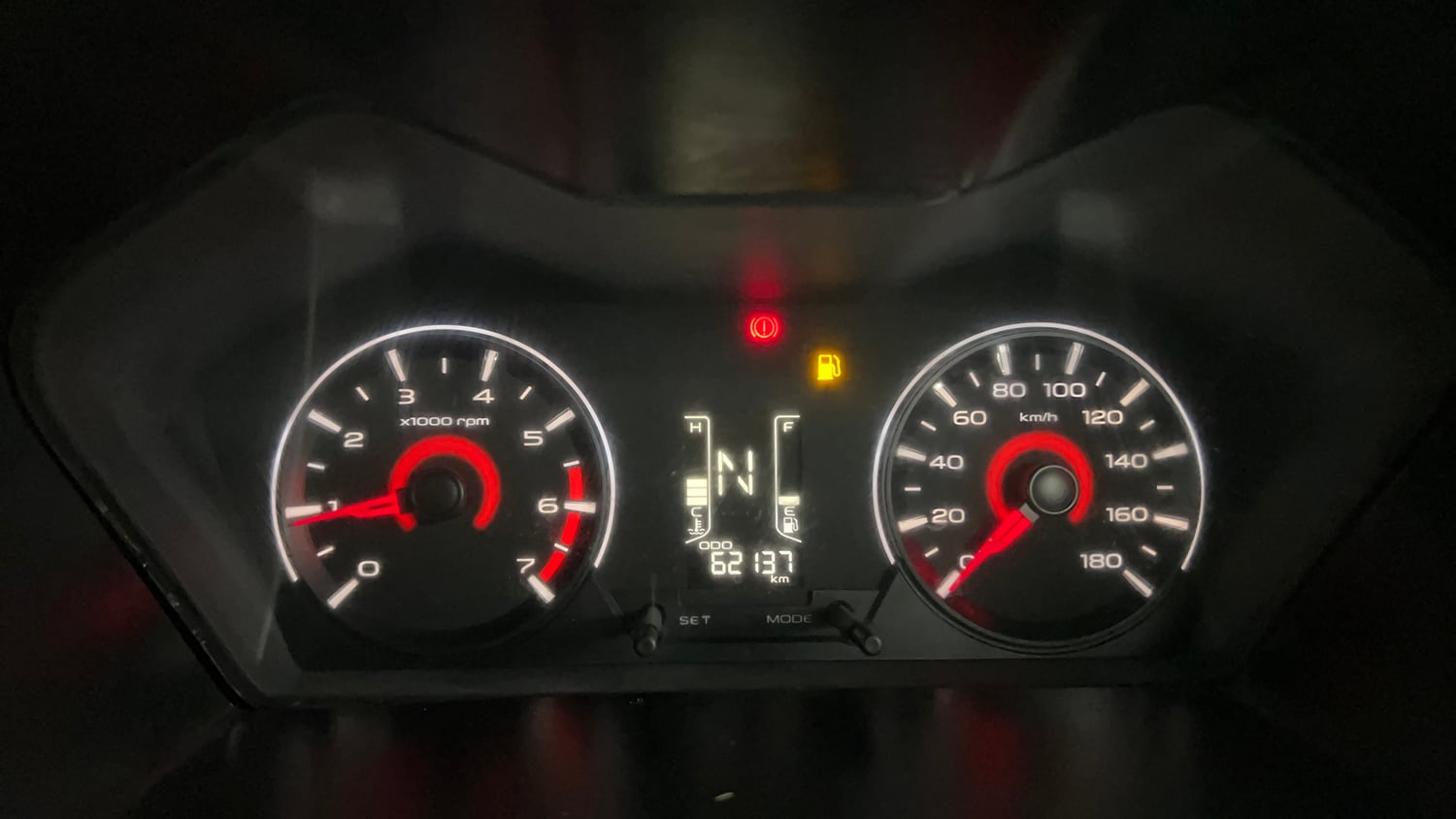 Used 2018 Mahindra KUV100 NXT K8 D 6 STR Diesel Manual interior CLUSTERMETER VIEW