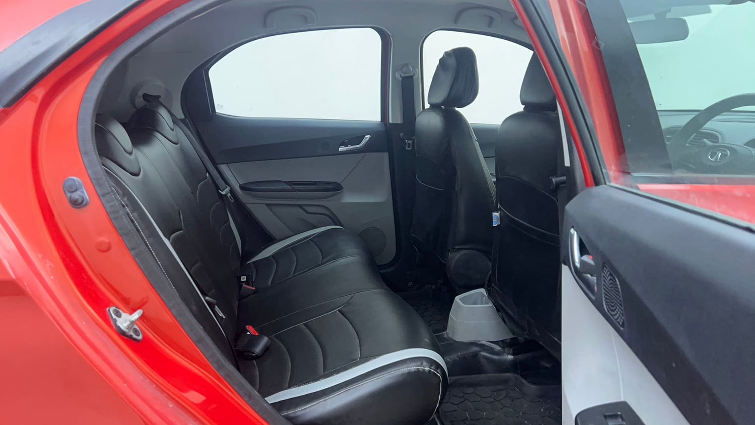Used 2021 Tata Tiago XZ Plus Petrol Manual interior RIGHT SIDE REAR DOOR CABIN VIEW
