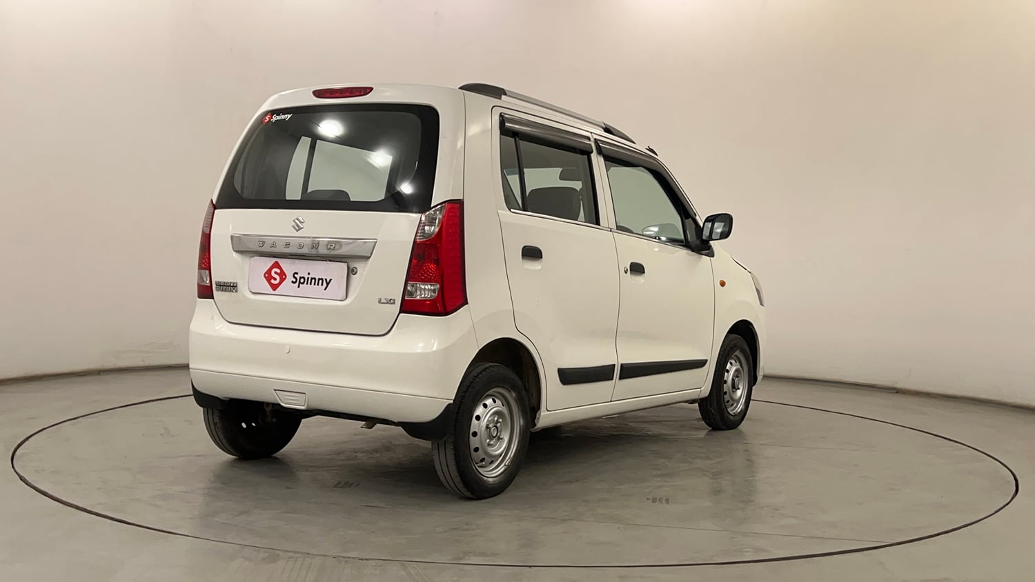 Used 2012 Maruti Suzuki Wagon R LXi Petrol Manual exterior RIGHT REAR CORNER VIEW
