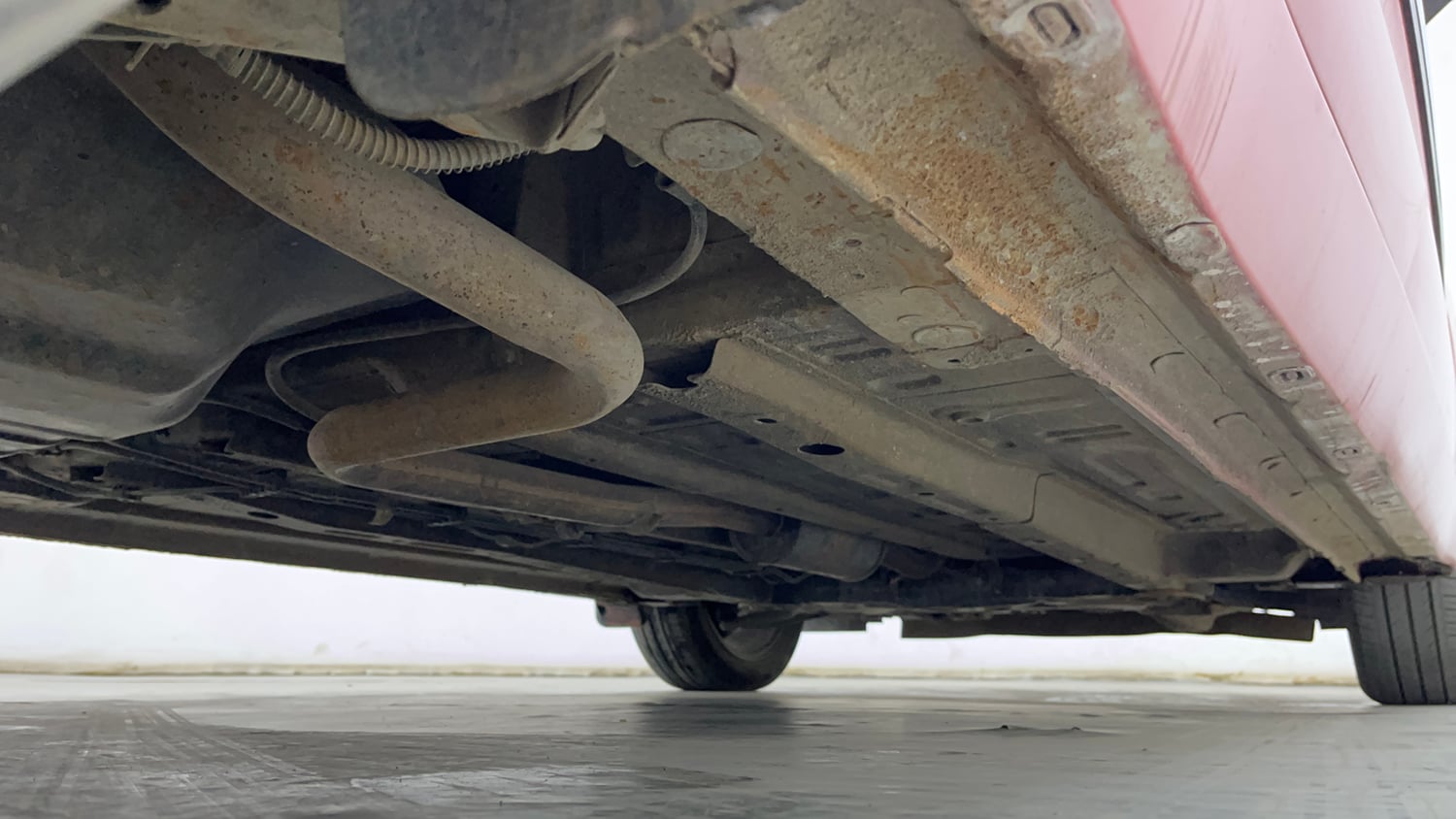 Used 2023 Tata Altroz XZ Diesel Diesel Manual extra REAR RIGHT UNDERBODY VIEW