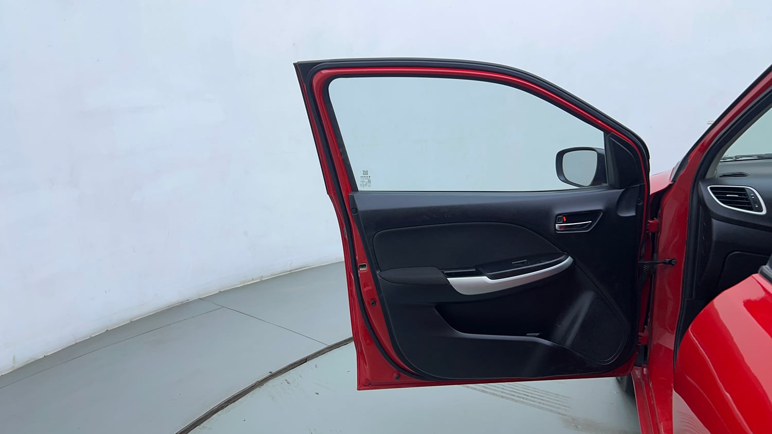 Used 2018 Maruti Suzuki Baleno Delta 1.2 AT Petrol Automatic interior LEFT FRONT DOOR OPEN VIEW